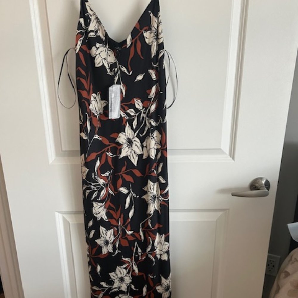 Mallory Floral slip midi dress rag & bone